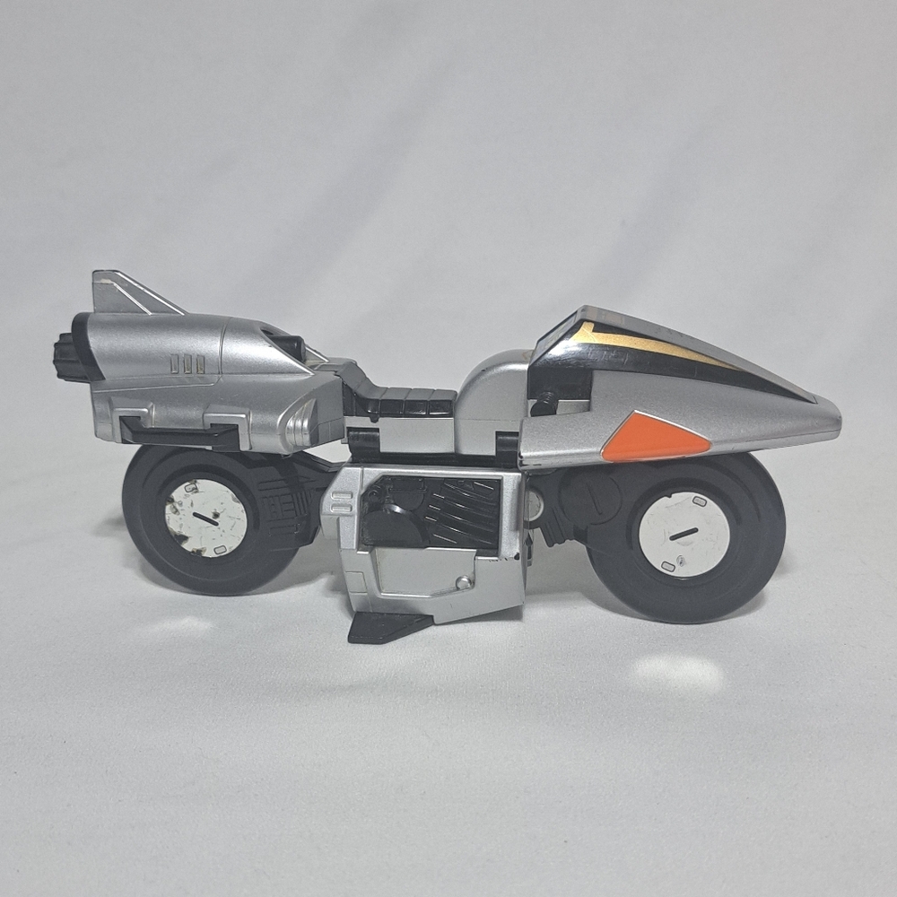 VTG 1997 Bandai Power Rangers In Space Silver Galaxy‎ Glider Cycle
